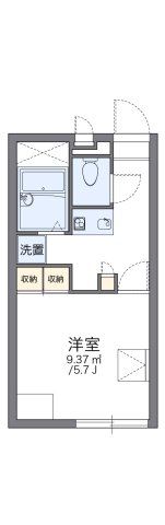 レオパレスパーシヴァルの間取り画像