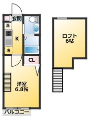 グロリアグランデの間取り画像