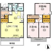 ガーデンハウス B棟の間取り画像