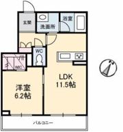 セルディーナ早島駅前の間取り画像