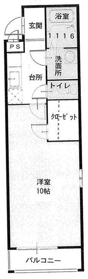 フジパレス吹田ウエストⅤ番館の間取り画像