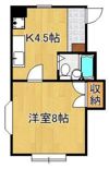 パンシオン カリネ B棟の間取り画像