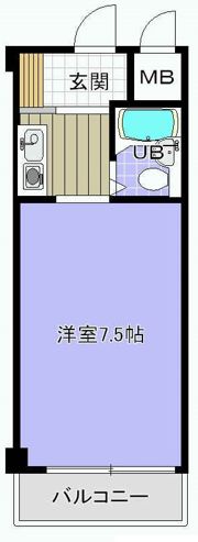アミルⅢ番館の間取り画像