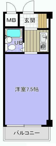 アミルⅢ番館の間取り画像