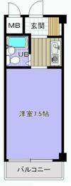 アミルⅢ番館の間取り画像