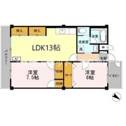ディアコート中田の間取り画像