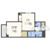 クレセール今里の間取り画像
