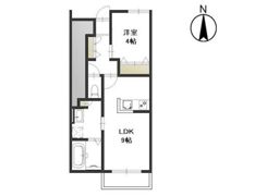 カーサ リヒトⅡの間取り画像