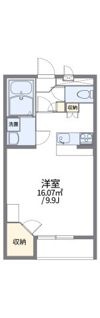 レオパレスヴェルドミール東部台の間取り画像