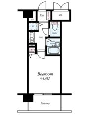 ユニーブル靱公園の間取り画像
