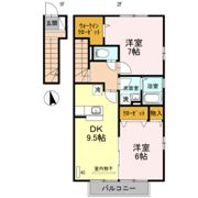 花音 A棟の間取り画像