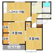 サンライズハイツGの間取り画像