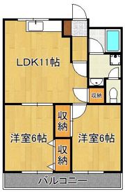 レジデンス相坂の間取り画像