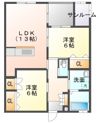 セフィーロきもつきの間取り画像