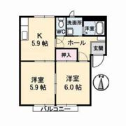カーサ ツインクル Ⅰ棟の間取り画像