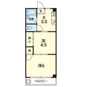 木村コーポの間取り画像