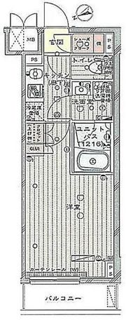 ルーブル板橋東新町壱番館の間取り画像