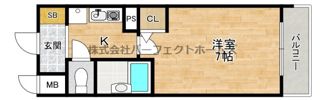 エスリード本町の間取り画像