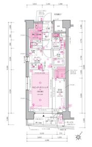 クレヴィア日本橋の間取り画像