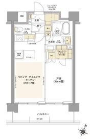 コムレジ赤羽 賃貸棟の間取り画像