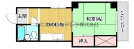コーポ田中の間取り画像