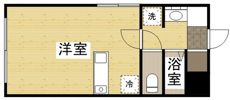 ディライト楽々園の間取り画像