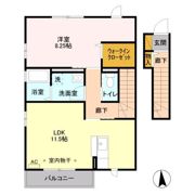 コーポIWAZAKIの間取り画像