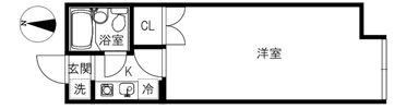 ハウスクレソンの間取り画像