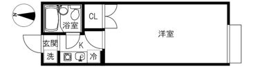 ハウスクレソンの間取り画像