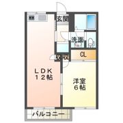 グリーンアベニューの間取り画像