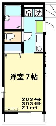 サンスプリングの間取り画像