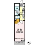 Mario KⅡの間取り画像