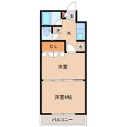 イーグルハイツ宮町の間取り画像