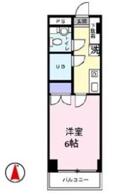 マンションベルム 402の間取り画像