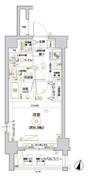 ザ・レジデンス・オブ・トーキョーSO03の間取り画像