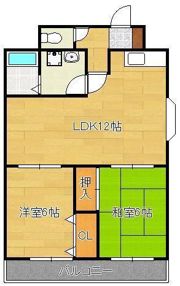 リリーフ浅川Iの間取り画像