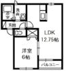 ソレールAの間取り画像