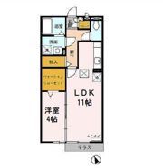 長久手ハイツ Bの間取り画像