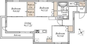 Garden Court 池下の間取り画像