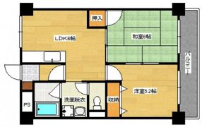 ラシュレ玉下の間取り画像
