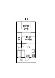 CASA坂脇の間取り画像