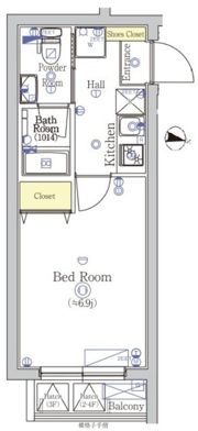 SHOKEN Residence西川口の間取り画像