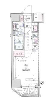 GENOVIA横浜関内skygardenの間取り画像