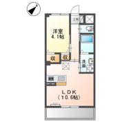 パレス・シェリール河崎の間取り画像