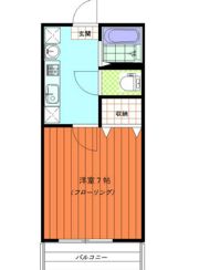 ヴィラエスポワールⅡの間取り画像