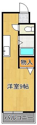 ハイツ永犬丸の間取り画像