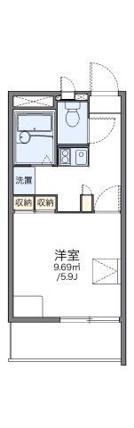 レオパレスエル2001の間取り画像