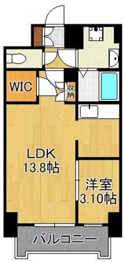 Studie 小倉離宮の間取り画像