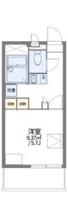 レオパレスユズの間取り画像