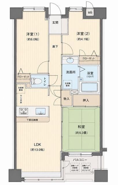 間取図